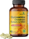 Futurebiyotiks Glucosamine Chondroitin Turmeric & MSM Gelişmiş Ortak Formula, Sağlıklı Ortaklar ve Hareketliliği Destekler - Non-GMO, 90 Capsules