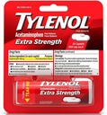 TYLENOL Ekstra Güçlü Caplets 10 ea (Pack of 6)