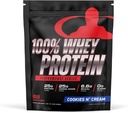 Goliath Labs 100% Whey Protein Toz Isolate/Blend | Erkekler ve Kadınlar için Hızlı Çalışın | Pure Protein ve BCAAs'ın 25g | 5 lbs, 68 Hizmetler (5 LB, Kurabiyeler n Cream)