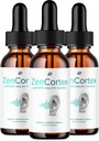 ZenCortex εμβοές αυτιών - ZenCortex 24, Zen Cortex Υγρές σταγόνες, ZenCortex Κριτικές, ZenCortex σταγόνες για ανακούφιση αυτιών (3 Pack - 3 Μήνες Προμήθεια)