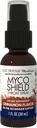 Host Defense MycoShield Throat Spray - Immune Health Support - Συμπλήρωμα μανιταριών διατροφής με Chaga, Reishi, Turkey Tail & More - On-The-Go Immune Support - Cinnamon Flavor, 1 fl oz (71 Services)*