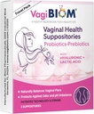 VagiBiom Probioitc Suppository 2 Suppositories ile Uygun Seyahat Paketi: Microbiome Flora Balance. Odor Control Regimen; Denge ve Nourishes Sağlıklı Flora