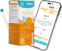 Vivoo Test Strip - Παρακολουθήστε τη βιταμίνη C κατάστασή σας στο σπίτι! 40-δεύτερη δοκιμή για ακριβή επίπεδα, σας ενδυναμώνει για να βελτιστοποιήσετε τη διατροφή σας - 30 ταινίες