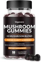 Vegavero Mushroom Gummies - 10x Mushroom Mix - Mushroom Complex - Mushroom Supplement (90 Chews) Classic Coke