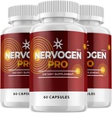 (3 Pack) Nervogen Pro Capsules, Nervogen Pro for Neuropati Capsules, Nervogen Pro Gelişmiş Formula Diyeti Tamam, C Çinko Geliştirilmiş - Nervogen Pro İncelemeleri (180 Capsules)