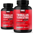 FORCE FACTOR Trib Terulusris Max for Men 2Pack, testosteron ATM, Male Vitality Supplement, Made with Key Natural Materialss Superior Abxia, 2000 mg, 240 Capsules, Red Terulusris Max for Men 2Pack, testosteron ATM, Male Vitality Supplement, Made with Key Natural Materialss Superior Abxia, 2000 mg, 240 Capsules, Red