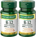 Doğalar Bounty Mecobalamin B12 Microlozenge Tabletleri, 1000 mcg, 120 Kont), 60 Kont (Pack of 2)