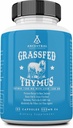 Προγονικά συμπληρώματα Grass Fed Ovine (Sheep) Thymus Glandular Extract, 3000mg, ισταμίνη, ενέργεια, αλλεργία και ανοσοποιητικό συμπλήρωμα υποστήριξης με χόρτο Fed Beef συκώτι, μη ΓΤΟ, 180 κάψουλες