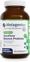 Metagenics UltraFlora Balance Probiyotik - Raf-Stable Daily Gut Health Supplement for Digestive & Immune Support* - Non-GMO & Gluten-Free - 120 Capsules