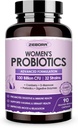 ZEBORA Probiotics for Women Digestive Health with Enzymes & Prebiotics 100 Billion CFUs