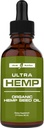 Ultra6 Beslenme Hemp Oil – Güvenli Hareket, Flexability & Ortak Konforu Destekler – Bone Health için Hemp Petrol - 120 Hizmet - ABD'de Made in USA