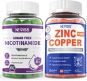 NEVISS Nicotinamid 500 mg Gummies + çinko Copper Gummies