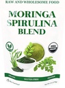 Chérie Sweet Heart Organic Moringa & Spirulina Superfood Blend, 6 oz – USDA Organic, Non-GMO, Vegan, Gluten-free Supergreens Σκόνη για την ενέργεια, Detox & Καθημερινή ευεξία