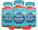 (3 Pack) Tru Bio Keto ACV Gummies Advanced Formula 1000MG TruiBIo Keto Gummies Apple Cider Vinegar Formated with Ρόδι χυμούς τεύτλων σκόνη B12 Vegan Non GMO 180 Gummys