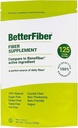 BetterFiber - Prebiyotik Fiber Supplement [% 100 Genric Equivalent of Leader Brand]   Non-GMO Gluten-Free Vegan OU Kosher Sertifikalı - 17.6oz/500g (125 hizmet)