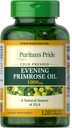 Πουριτανοί Pride Evening Primrose Oil 1000 Mg Με Γλά, 120 κόμης