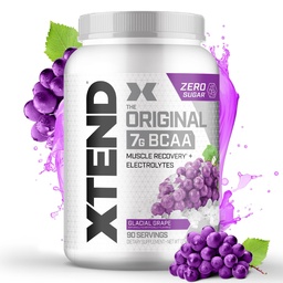 Xtend αρχική BCAA σκόνη 7g BCAA και 2.5g L-Γλουταμίνη, ζάχαρη δωρεάν μετά την προπόνηση μυϊκή ανάνηψη ποτό με Αμινοξέα για άνδρες και γυναίκες, 90 εξυπηρετούν