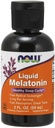 Now Foods Liquid Melatonin, 2 Fl Oz, Pack of 2 (Packaging May Vary)