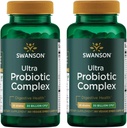 Swanson Ultra Probiotic Complex 30 Δισεκατομμύρια Cfu 60 Veg Κάψουλες (2 Συσκευασία)