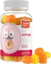 Zahler - Bölüm One Omega 3 Gummies for Kids (60 Kont) - No Fish Oil, Kosher, Omega 3-6-9, EPA & DHA