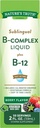 Nature's Truth Υπογλώσσια B Complex Liquid Plus B-12 Natural Berry Flavor Liquid - 2 oz, Συσκευασία των 2