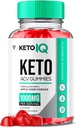 Keto IQ ACV Gummies, Keto IQ Keto ACV Gummies Gelişmiş Kilo Kayıp Vitamini Erkekler Kadınlar için Tamamlanmış Kilo Yitirilmesi, KetoIQ Keto IQ Gummy Apple Cider Vinegar Formula 1000MG Keto+ Folic Acid Beet Root (60 Gummies)