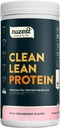 Nuzest - Pea Protein Toz - Temiz Lean protein, Premium Vegan Plant Temel Protein Toz, Süt Ücretsiz, Gluten Free, GMO Free, Doğal olarak Tatlılanmış, Vahşi Strawberry, 40 Hizmet, 2.2 lb