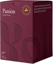 Yoli® Passion Energy Drink Powder Mix - Φυσικό ενεργειακό ποτό Mix για αντοχή και Stamina, 30 πακέτα - Raspberry Lemon