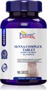 (3 Pack) Esmond Natural: Senna Complex Tablet - Λεμόνι & Πράσινο Τσάι (Bowel Health, Cleansing & Regularity), GMP, Φυσικό Προϊόν Assn Πιστοποιημένο, Κατασκευασμένο στις ΗΠΑ - 620mg, 180 Tablets