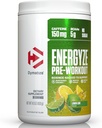 Enerjize Pre Workout Toz for Men and Women, Lemon Lime Flavor, 150 mg Caffeine, 5g BCAAs, Performans L-Tyrosine, L-Citrulline, No Sugar, 30 Servisler