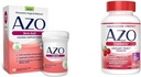 AZO Boric Acid Vaginal Suppositories, Odor Control ve Balance Vaginal PH & Cranberry Urinary Tract Health Supplement, 1 Service = 1 Glass of Cranberry Juice