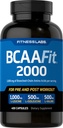 Fitness Labs BCAAFit 2000 - Διακλαδισμένη Αλυσίδα Αμινοξέα για την ανάπτυξη των μυών και την αποκατάσταση * (400 κάψουλες)
