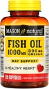 MASON NATURAL Fish Oil, 1.000 mg, 120 Softgels