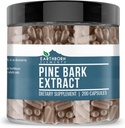 Earthborn Elements Pine Bark Extract, 200 Capsules, Pure & Undiled, No Wordss