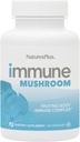 Natures Plus Immune Mushroom - 60 Capsules - Meyve Vücut Immune Kompleksi - Yedi Farklı Mushrooms - Anahtar Mikronutrients - Vegan, Gluten Free - 30 Hizmet