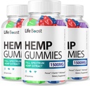 (3 Pack) Life Boost Hemp Gummies Advanced Strength Performance Hemp Blend Formula, Big Size Lifeboost Hemp Gummy με 25mg εκχύλισμα κάνναβης, Μεγάλη γεύση 1500mg ανά φιάλη, New 2024 Gummies (180 Gummies)