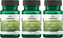 Swanson Oregano Oil 10:1 Ekstraksiyon - Doğal Supplement Digestive Health & Respiratory Support - Gastrointestinal System & Urinary Tract Health - (120 Softgels, 150 mg Her) (3 Pack)
