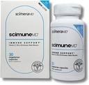 ScimeraMD® Scimune συμπλήρωμα υποστήριξης ανοσοποιητικών με ψευδάργυρο, Quercetin, Echinacea, και Wellmune® Beta Glucan, 30 CT