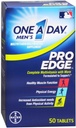 One-A-Day Men's Pro Edge Multivitamin, 50-Tablet Bottle