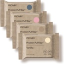 ProMix Pro Nutrition Protein Puff Bars - Variety Pack - Βανίλια, σοκολάτα, Φράουλα, Βατόμουρο - Marshmallow Crispy Treat - Υψηλή πρωτεΐνη & χαμηλή θερμίδες - 12 Bars