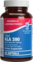 Alpha Lipoic Acid 300mg - Clinical Formula ALA Supplement for Liver Eye Brain Mitochondria Energy Antioxidant & Nerve Support - Μη-GMO Soy Free & Easy to Swallow Softgels - 60 Σερβιέτες