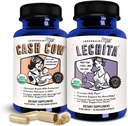 Legendairy Milk Cash Cow + Lechita - Letation Supplement to Support Supply and improve Milk Flow - Made with Moringa, Alfalfa, Fennel, Anise, and Goat's Rue