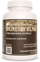 Remedy's nutrition Slippery Elm Bark | 1,000 mg, 60 Vegan Capsules Herbal Dietary Supplement | Two Month Supply