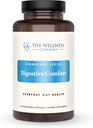 The Wellness Company Digestive Comfort - Bloat & Gas Relief, Anti-Heart Burn, IBS, Fast Acting, Gut Health - 5 Enzymes, Peppermint & Ginger Root | 60ct (1 Ay Supply)
