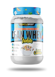 Musclesport Lean Whey RevolutionTM Protein Powder - Whey Protein Isolate - Χαμηλή θερμίδα, Low Carb, Low Fat, Incredible Flavors - 25g Protein per Scoop (2lb, Lean Charms)
