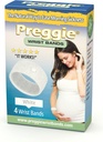 Preggie Anti-Nausea Bilebands – Sabah Hastalığı Yardımı – Klinik Olarak Nausea Yardımı - Hamile Nausea Relief - Acubas Bileband - 4 Bands - White