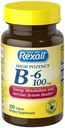 Rexall Βιταμίνη B6 100 mg Tabletισκία, 100 ct