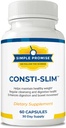 Basit Söz - Consti-Slim - Doğal Digestive Health and Wellness Support - Sağlıklı Enzyme Aktivitesini Destekleyin, 60 Capsules
