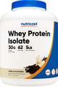 Nutricost Απομονώστε πρωτεΐνη Whey σκόνη, βανίλια, 5 κιλά