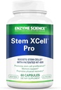 Enzyme Science, Stem XCell Pro, Αντιοξειδωτική Υποστήριξη για την Κυτταρική & Ανοσοποιητική Υγεία, Συμπληρώματα για την Υγεία των βλαστικών κυττάρων, 60 Κάψουλες